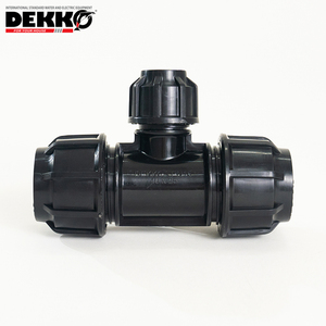Dekko HDPE ลดทีทีทีออฟท่อพลาสติกทนต่อการขัดถูสูงสำหรับการใช้งานในน้ำที่สัมผัสกับตัวอย่าง - Product Image 1