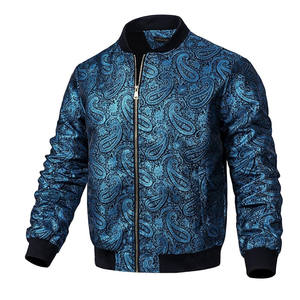 Veste en satin par sublimation, veste en satin par sublimation, veste en satin par sublimation par sublimation par sublimation pour hommes - Product Image 2
