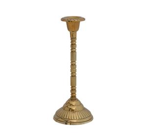 <b>Candle</b> Holder Metal <b>Tealight</b> <b>Candle</b> Holder for Diwali Decoration Embossed Aluminum Taper Holder Gold - Product Image 6