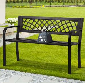 Vente en gros de bancs décoratifs traditionnels de jardin en métal pour la décoration intérieure et la décoration de jardin - Product Image 3