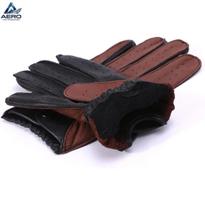 OEM Leather Safety <b>Gloves</b> for Workers Fast Shipping Worldwide Wholesale Split Cow Leather <b>Gloves</b> for Industrial Use OEM Accepted - Product Image 3