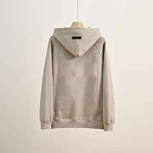 Sweat à capuche 100% coton avec logo personnalisé pour hommes, épaules tombantes, double sweat-shirt oversize à fermeture éclair, sweat à capuche pour hommes lourds, livraison DDP - Product Image 3