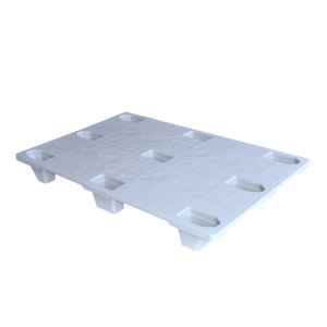 Paleta de Plástico XW-P 80x120 Ligera de Una Cara con Entrada de 4 Vías para Exportación - Product Image 1