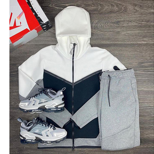 ชุดวิ่งแขนยาวมีฮู้ดสำหรับผู้ชายชุดวิ่งมีฮู้ดสำหรับฤดูหนาวโลโก้แบบกำหนดเองสไตล์ใหม่ - Product Image 2