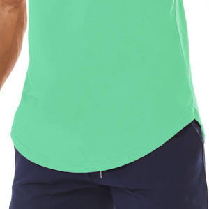 Débardeurs de fitness et de musculation pour hommes, vêtements en coton, élasthanne, col en O, séchage rapide, yoga, conception personnalisée, entraînement de musculation 3D - Product Image 4