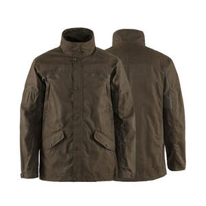 Veste de chasse d'hiver à coque souple unisexe de haute qualité personnalisée légère respirante imperméable isolée avec motif d'impression de capuche - Product Image 1