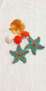 Colorful Boho <b>Tassel</b> Long <b>Earrings</b> for Women Handmade Seed Beads Fashion Accessories Drop Jewelry with Artificial Jewels - Product Image 4