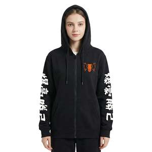 เสื้อฮู้ดโอเวอร์ไซส์ คัตสึกิ บาคุโกะ ผ้าถักคุณภาพสูง ระบายอากาศได้ดี น้ำหนักเบา ทันสมัย พิมพ์ลาย สำหรับฤดูใบไม้ผลิและฤดูใบไม้ร่วง ไซส์ XS - Product Image 1