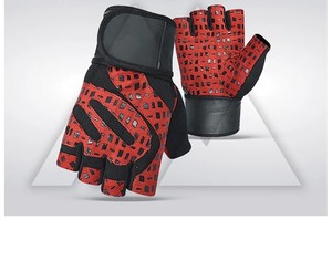 ถุงมือหนังใส่ได้ทั้งชายและหญิงถุงมือออกกำลังกายเล่นกีฬาออกกำลังกายปรับแต่งได้แฟชั่นใหม่น้ำหนัก - Product Image 1