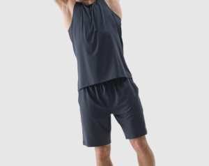 Conjunto de Camisetas Deportivas para Hombre, Talla XL, Camiseta sin Mangas Informal con Bolsillo Decorativo, Tejido de Punto de Secado Rápido para Verano - Product Image 2