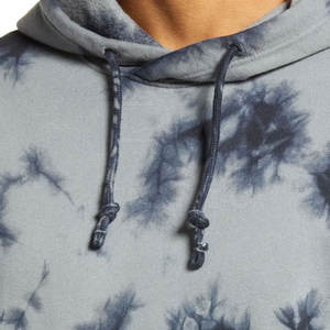 เสื้อฮู้ดดี้โอเวอร์ไซส์คุณภาพสูงสำหรับผู้ชาย ลายไท-ได ฤดูหนาว ลายพื้น ระบายอากาศ แห้งเร็ว น้ำหนักเบา ขายส่ง - Product Image 5