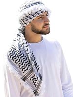 Écharpe Shemagh Homme Aigle Volant Personnalisée de Haute Qualité - Écharpe d'été en toile unie respirante, douce pour la peau, coupe-vent et anti-poussière