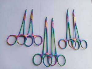 Recién llegado, portaagujas, instrumentos quirúrgicos, acero inoxidable médico, hecho a medida - Product Image 6