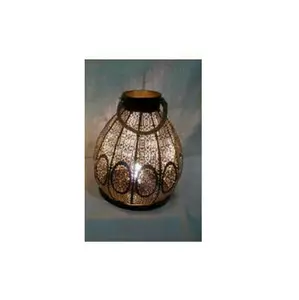Лидер продаж, качественный Золотой Марокканский Фонарь для украшения дома и сада, подвесной фонарь для свадебного и праздничного декора