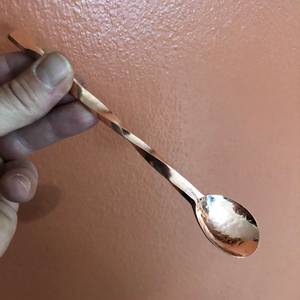 Cuchara de cóctel de cobre puro de alta calidad - Product Image 2