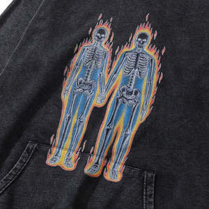 Sudadera con Capucha Lavada al Ácido Personalizada para Hombre, Sudadera con Capucha Estilo Lavado, Sudadera con Capucha Moderna y Elegante con Efecto Desgastado - Product Image 4