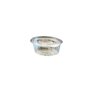 Vaso de Plástico Transparente de 80 ml Hevdem, Antiderrames, con Tapa, para Comida para Llevar, Restaurantes y Servicios de Catering - Product Image 1