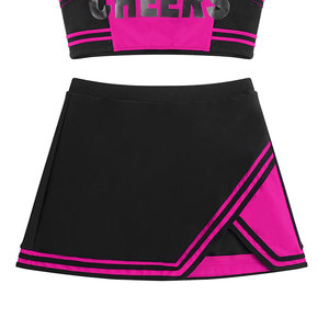 Uniforme de sublimation de pom-pom girl personnalisé jeunes filles personnalisé femmes vêtements de sport confortables meilleur uniforme de pom-pom girl - Product Image 6