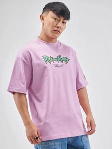 T-shirt surdimensionné pour homme en coton épais 300 g/m², imprimé avec logo personnalisé, épaules tombantes, streetwear, fabriqué au Pakistan - Product Image 6