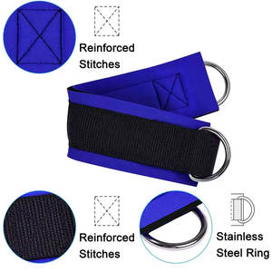Sangles de soutien de poignet de musculation Gym Fitness Workout Haltérophilie Sangles de poignet réglables avec logo personnalisé Musculation - Product Image 5