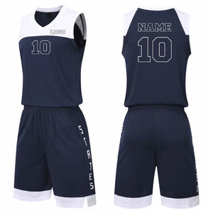 Uniforme de baloncesto de corte moderno, confeccionado con tela suave y transpirable, elástico y confiable, movimiento fácil, ligero, con precisión de forma y comodidad. - Product Image 1