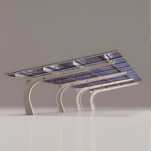 Sistema de Montaje para Estacionamiento Solar Bifacial, Sistema de Montaje Solar para Cocheras en Oferta, Sistema de Montaje Solar de Alta Eficiencia para Cocheras - Product Image 6