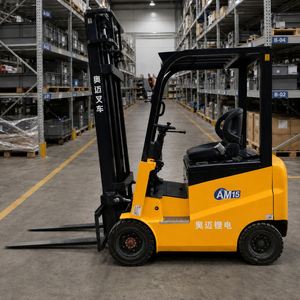 Chariot élévateur à fourche électrique Weishan 3000 kg avec batterie 48V 20Ah DC tout-terrain pour la manutention, le levage et le déplacement de marchandises - Product Image 1