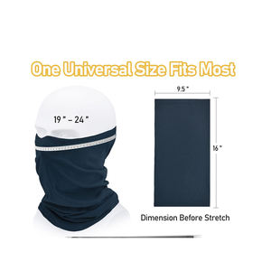 Masque de moto de ski extensible de cache-cou léger respirant pour les sports de plein air évacuation de l'humidité utilisation quotidienne tissu commun - Product Image 6