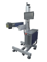 Machine de marquage laser à fibre Lumitool haute vitesse et haute précision 50W, système de codage et de gravure de pièces métalliques sur convoyeur 20 30 50 W