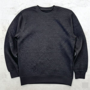 Sudadera con Capucha Personalizada de 400 Gsm, Gruesa, con Hombros Caídos, Lavada al Ácido, Bordado 3D, Cuello Redondo, Sudadera con Relieve para Hombre, 500 Gsm - Product Image 6