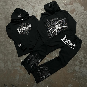 Sweat à Capuche Personnalisé avec Applique pour Homme Délavé à l'Acide Surdimensionné en Coton Éponge Française Épaule Tombante Vintage Sweat à Capuche Zip up 480gsm - Product Image 4