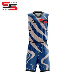 Uniforme de baloncesto de calidad Premium personalizado de tendencia superior poliéster sostenible ligero secado rápido uniformes de baloncesto OEM - Product Image 6