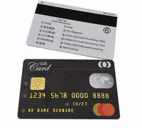 Tarjeta de PVC en relieve de Metal de lujo en blanco JCOP4 P71 Original J3R150/J3R180 Chip Java inteligente Impresión offset Tarjeta de PVC de plástico
