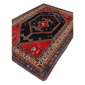 พรมขนสัตว์ถักมือสีน้ำเงิน Nuray รุ่น Paem-1055 ขนาด 9x12 ฟุต ลายเหรียญสี่เหลี่ยมผืนผ้า สำหรับตกแต่งบ้านและห้องนั่งเล่น - Product Image 2