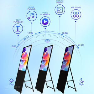 Pantalla LCD Portátil <span class=keywords><strong>de</strong></span> Pie para Publicidad Interior 360SPB IPI49A HD con Wifi, Señalización Digital, Exhibición <span class=keywords><strong>de</strong></span> Carteles Publicitarios - Product Image 5
