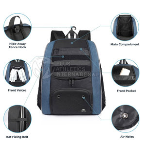 Sac de baseball de grande capacité personnalisé de haute qualité à usage extérieur sac de baseball étanche fabriqué au Pakistan - Product Image 3