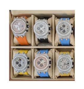 Montre numérique de luxe classique pour homme, style plongeur, personnalisée, avec diamants de laboratoire Moissanite, meilleure qualité, Hip Hop, verre saphir 41 mm - Product Image 6