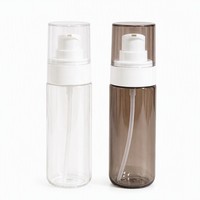 Flacon pompe PET 100ml 120ml rechargeable pour lotion, tonique cosmétique, sérum et nettoyant – Idéal voyage – OEM ODM
