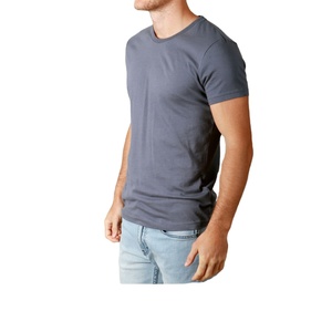 Service OEM Logo personnalisé T-shirt lourd pour hommes Impression 3D en relief Col rond multicolore Conception vierge en coton pour l'exportation BD - Product Image 5