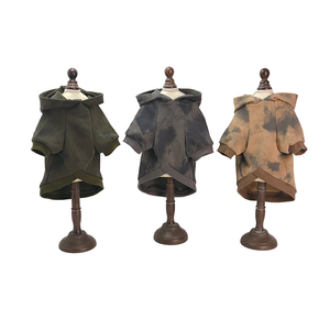 Sudaderas con capucha para perros Aqua Small Dog Ropa de algodón Cachorro Sudadera con capucha para perros Calidad Premium Fabricante Mejor precio - Product Image 6