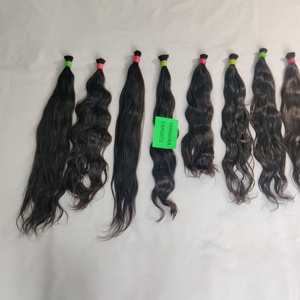 วิกผมตรง100% สำหรับคนผมตรงแบบอินเดียไม่ผ่านกระบวนการทางเคมีเป็นมัดผมมนุษย์ - Product Image 2