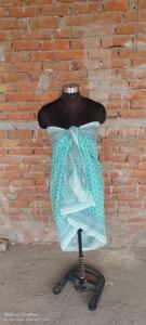 Sarongs precio al por mayor indio hecho a mano bloque impreso Hawaii pareos Indonesia bufandas mujeres playa Bikini cubrir Ups Pareos - Product Image 5