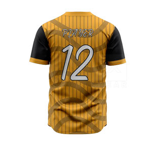 Hot Selling Customized Baseball Uniform with Breathable Sportswear Sets Your Own Logo Private Label Design - Product Image 5