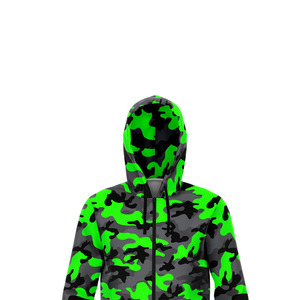 NUEVA LLEGADA Sudadera con Capucha de Tiburón con Cierre Completo, Sudadera de Invierno de Algodón y Poliéster con Logotipo Personalizado, 2 Piezas Unisex - Product Image 5