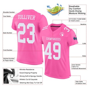 High Performance Custom Sublimated Team Football Uniform Heavy Duty Practice Jersey <b>Padded</b> Mesh <b>Pants</b> Blank Team Sportswear - Product Image 2