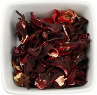 Fleurs d'hibiscus séchées de qualité supérieure (Sabdariffa L.) - 99% pures, sans OGM, tisane aux couleurs vibrantes d'Égypte