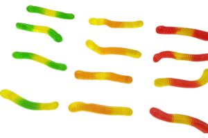 हॉट सेलिंग थोक हलाल फैंसी गमी कैंडी गर्म आकार के नरम मिठाई फल स्वाद वाले चीनी रंगीन चबाने वाली मिठाई की थैली पैकेजिंग - Product Image 3