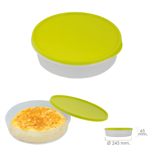 Contenitore Rotondo per Tortillas O/ 24,5 cm. 2 Litri - Product Image 1
