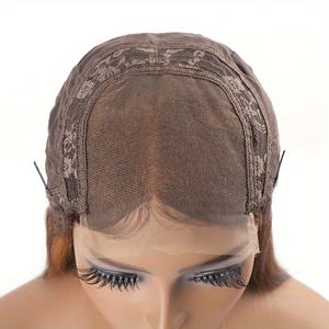 Vente en gros perruque en dentelle de cheveux humains 13x4 Hd perruques frontales, perruques en dentelle frontale ondulée cheveux humains pré-plumés - Product Image 4