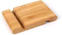 Support de téléphone portable pour bureau Support de téléphone portable en bois en bois Support de smartphone de bureau portable Support de téléphone portable universel